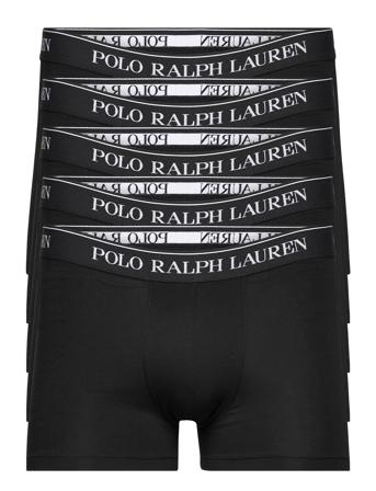 Classic Stretch Cotton Trunk 5-Pack Bokserit Black Polo Ralph Lauren Underwear