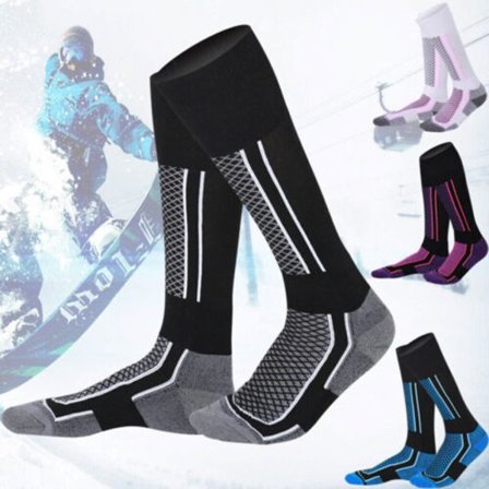 Waterproof Long Warm Breathable Ski Socks Thicken Winter Sports Men Women Child#
