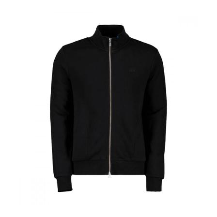 Sun68 Full Zip Basic Sweatshirt , Zwart , Heren , Maat: L