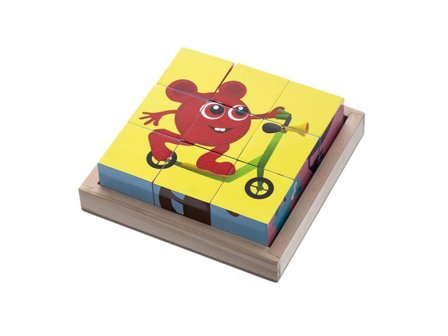 Babblarna Klosspussel, 9bitar - Lyreco - Skola och förskola - Lekmaterial - Pussel - Askpussel