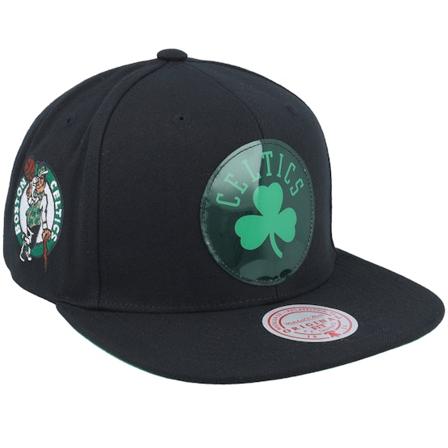 Mitchell & Ness - NBA Zwart snapback Cap - Boston Celtics Now You See Me Black Snapback @ Hatstore