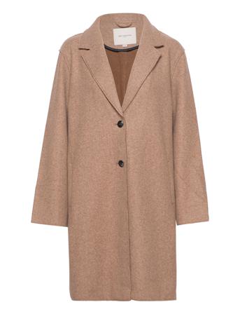 Carcarrie Bonded Coat Cc Otw Beige ONLY Carmakoma