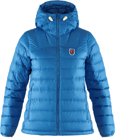 Fjällräven Expedition Pack Down Hoodie Women's Women middle-layer down jackets Blue XL