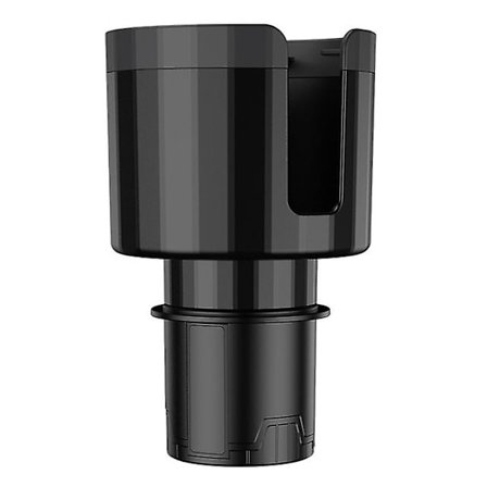Stor Bil Kopholder Expander Med Justerbar Bund Kopholder Adapter Organizer til flasker og kopper 105mm Biltilbehør - Drikkeholdere