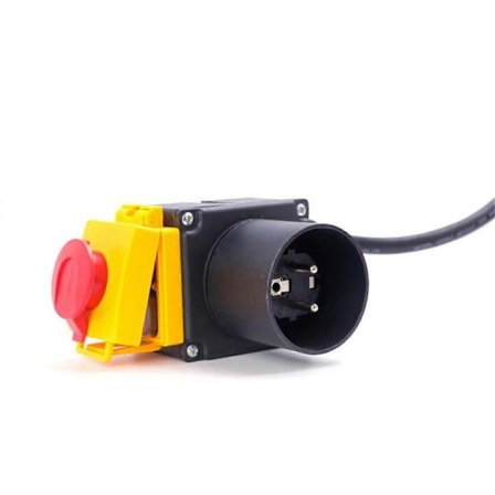 KOA7 250V 16A Vedkløyver Solenoid Trykknapp Strømbryter HCK3T Vedkappemaskin