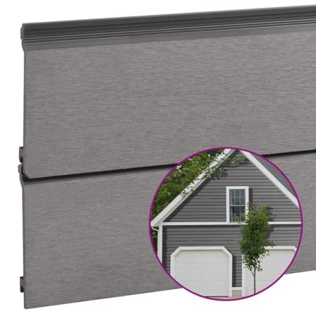 Vidaxl Ytterpaneler 8 St Grå 170x15 Cm Wpc Grå