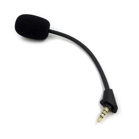 For HyperX Cloud Alpha Wireless Headset Mic Boom, Udskiftnings 3.5mm Spilmikrofon