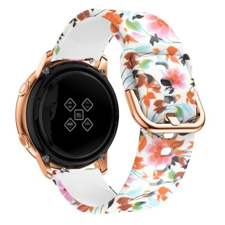 20mm Samsung Galaxy Watch Active -kellonauha silikonista - Kauniita Kukkia