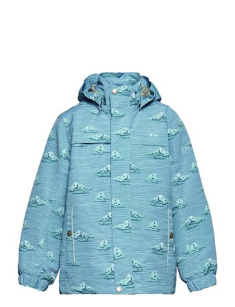 En Fant Jacket Aop - Blue - 104