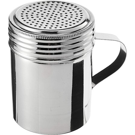 Drysse Shaker i rustfrit stål med håndtag