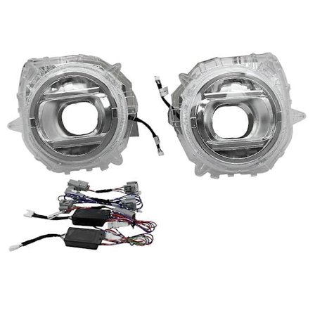 Bil Forlygte DRL Kørelys Daul Farve LED Blinklys til Jimny 2018-2020