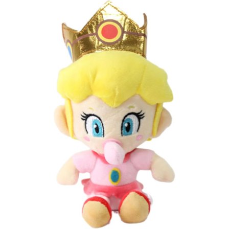 Fersken Plys Legetøj Fyldte Plysdukker 6''' Pink Figur{Y F L}