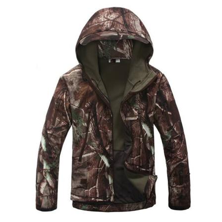 Utomhuskamouflagejacka Vinterdräkt För Män Big Tree Camouflage M