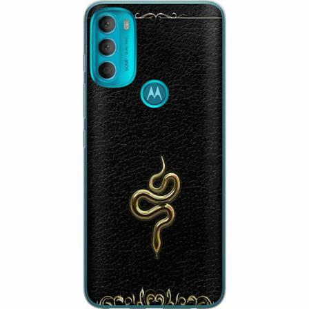 Motorola Moto G71 5g Mjukt Skal - Guld Orm
