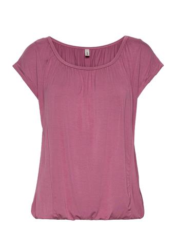 Sc-Marica T-shirts & Tops Short-sleeved Rosa Soyaconcept