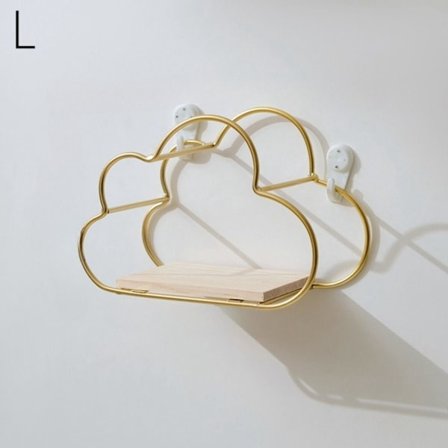 Järnförvaringsställ Vägghylla GOLD L