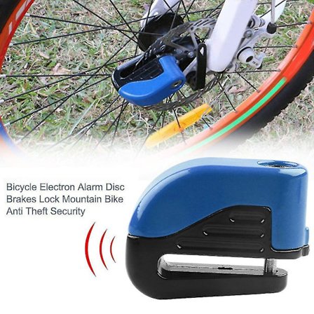 Sykkel Elektron Alarm Skivebrems Lås Tyverisikring