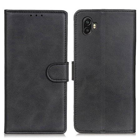 Samsung Galaxy Xcover 6 Pro Full Coverage Premium Plånboksfodral - Svart