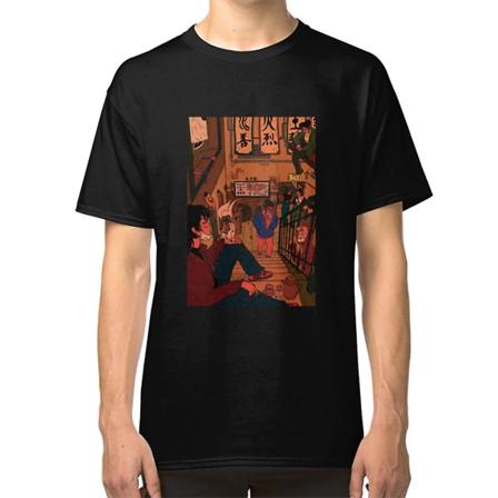 I bakrummet på jasmindrakens T-shirt M