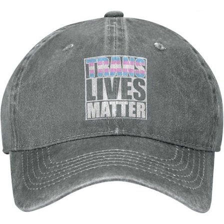 Trans Lives Matter LGBT Unisex Cowboy Hat Baseball Caps Justerbare Sports Golf Denim Casquette Kasket Style 1434