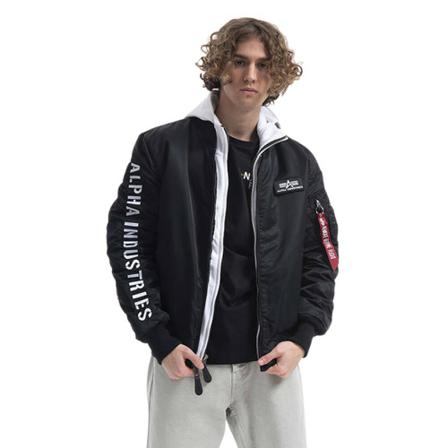 Alpha Industries, Alpha Industries Ma-1 D-Tec SE 133104 95 S men's jacket Zwart, Heren, Maat:S