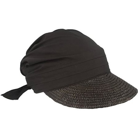 Sort - Baseball kasket - Almindelig - Enkel, afslappet baseball kasket til kvinder, bomulds patchwork, ande tunge, stråhat, solbeskyttelse til 