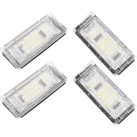 4x Bilskyltbelysning för E46 4D 1998-2003