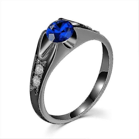 Dubbla Fair Carat Kubisk Zirkon Vigselringar