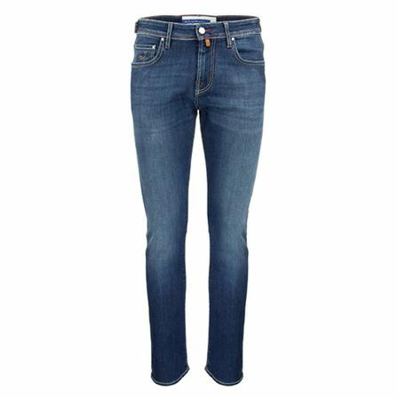 Jacob Cohën Jeans five pockets Broek in Cotton , Blauw , Heren , Maat: W36