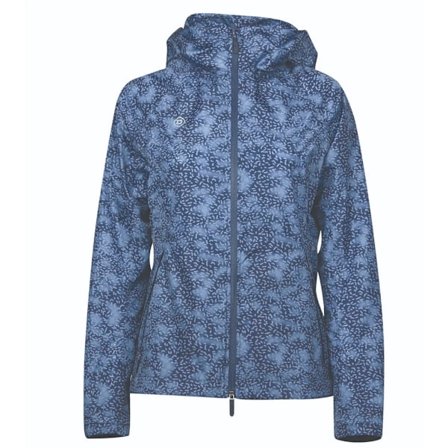Dublin Womens/Ladies Cortina Printed Waterproof Jacket XS Blåb