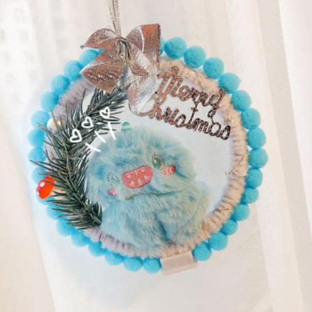 Nytt Julhängande Bildkrans Diy Mosaiksats För Dekoration