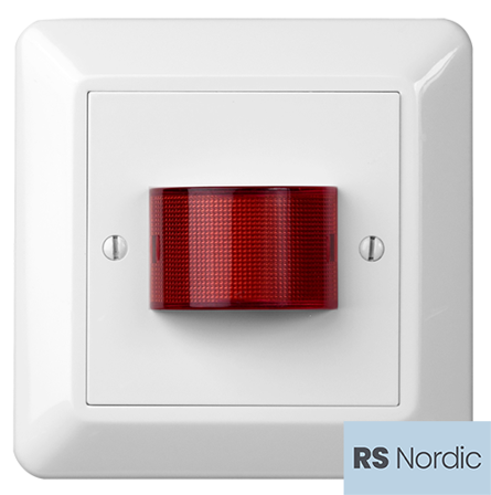 ELKO RS Nordic Markeringslys rød innfelt