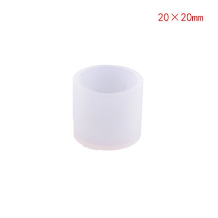 sylindrisk lysform håndlaget lysform silikonform voks