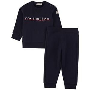Kids - Moncler Branded Sweat Set Navy 2-3 Years - Clothing sets - 2-3 years - Grey