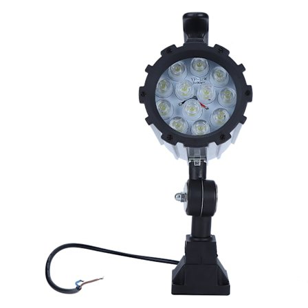 12W 24V Vedenpitävä CNC-koneen LED-työvalo lyhyellä varrella, teollisuustyökalujen valaistus