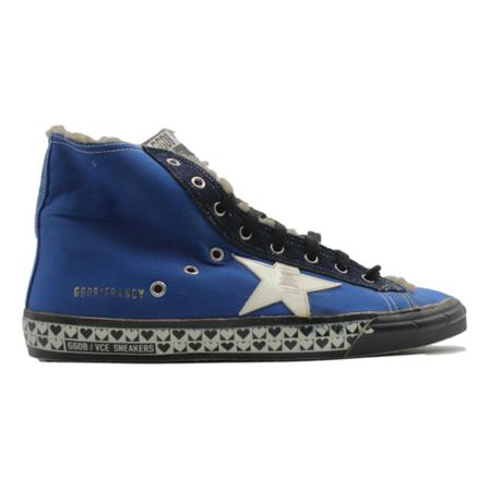 Golden Goose Sneakers , Blauw , Heren , Maat: 43 EU