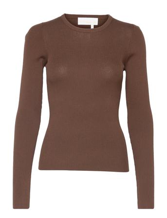 Basel Knit Top Brown REMAIN Birger Christensen