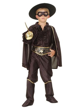 Maskeraddräkt Masked Bandit Kid 110-116 Patterned Joker