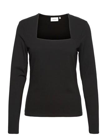 Malbagz Ls Tee Black Gestuz