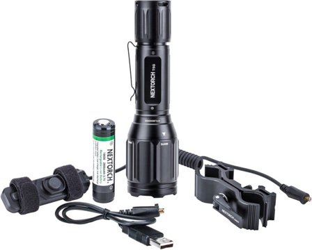 Nextorch Asevalosetti T5G v2 Valkoinen/Vihreä LED 1200/170 lm - Nextorch