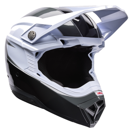 Casco MX BELL Moto-10 Mips Falcon Blanco/Negro L