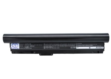 Batteri til bærbar PC for Sony VAIO VGN-TZ121, VAIO VGN-TZ130N/B og andre.