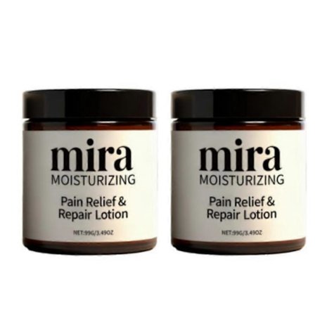 Mira smertelindrende lotion, Bruk naturlige planteingredienser, plantebasert, raskt absorberende, ikke-fet formel, daglig næring for helsen