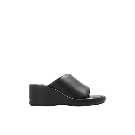 Balenciaga, ‘Rise’ wedge slides Czarny, Kobieta, Rozmiar: 37 EU