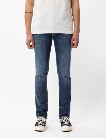 Nudie Jeans Grim Tim - Blue - 32 x 32