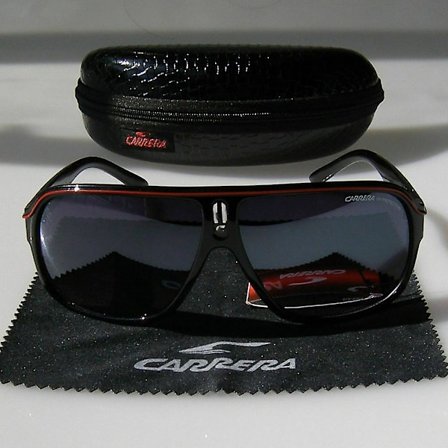 Carrera Ruthenium Pilot Gradient Lens Solbriller til Mænd + Æske