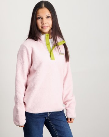 Columbia Helvetia II Half Snap Fleece Rosa Pullover Mädchen - Kids Brand Store