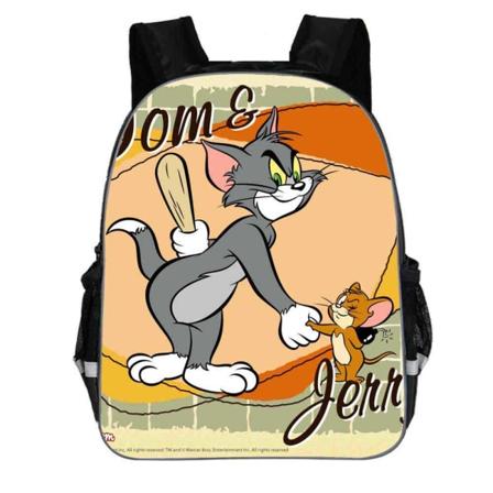 tom och jerry 33d animering barn skolväska