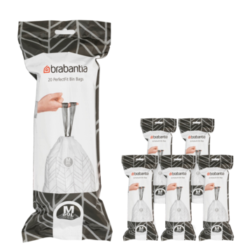 Avfallsposer Brabantia M 60L 6
