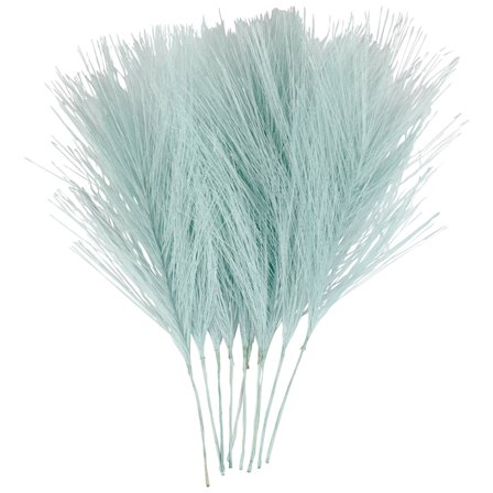 Creativ Company Plumes artificielles lot de 10 Bleu clair